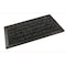 Clean Machine GrassWorx Clean Machine 18 in. W X 34 in. L Black Astroturf Door Mat 10376364 - alternate 1